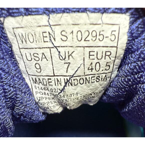 EUC Saucony Women's Guide 9 Running Shoe Blue/Purple/Pink Size 9 - Picture 11 of 11